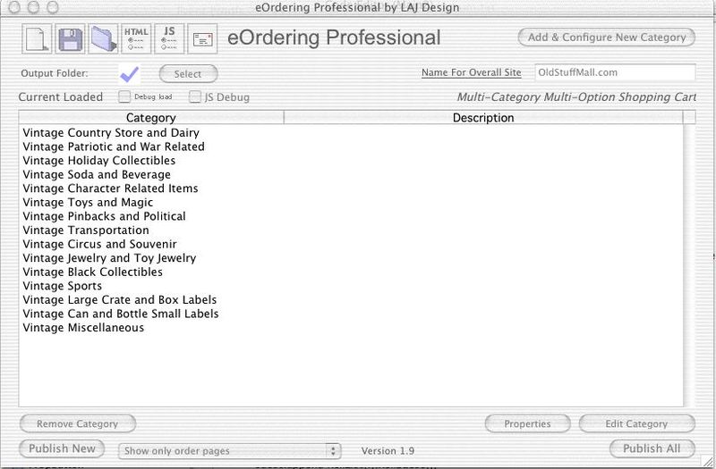 EOrdering Professional Screenshot